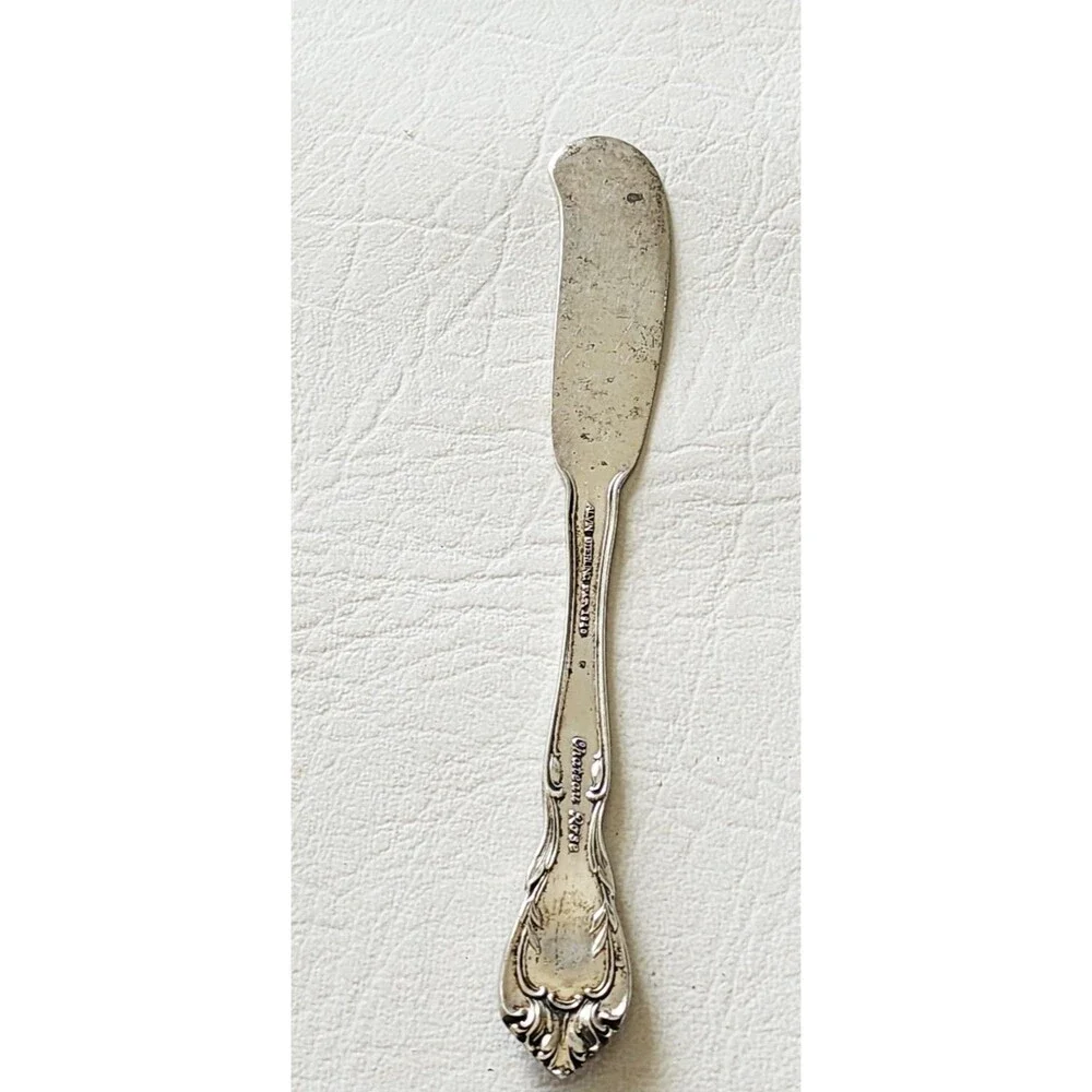 Alvin CHATEAU ROSE butter spreader(s) - No Mono Sterling Silver